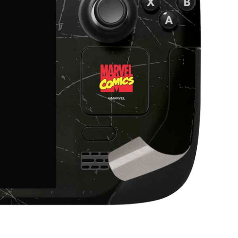 Marvel Classic Comics Black Widow Steam Deck Handheld Gaming Computer OLED Skin