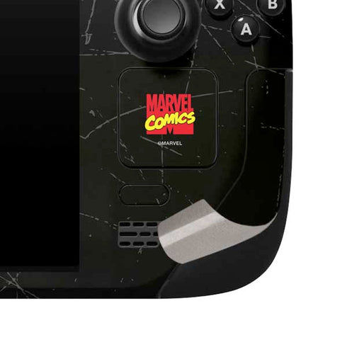 Marvel Classic Comics Black Widow Steam Deck Handheld Gaming Computer Skin