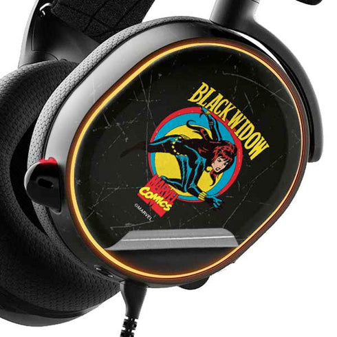 Marvel Classic Comics Black Widow SteelSeries Arctis 3 Skin