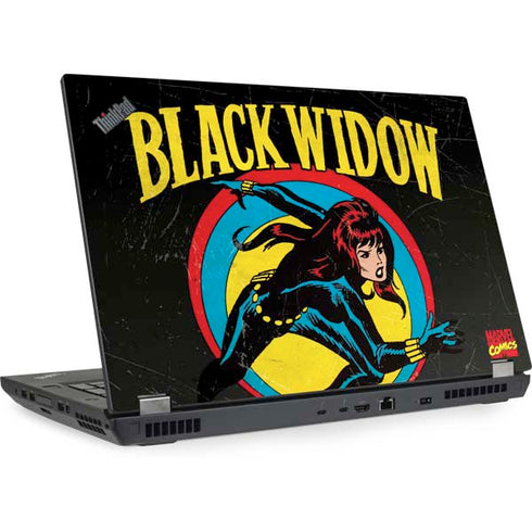 Marvel Classic Comics Black Widow Lenovo ThinkPad Skin