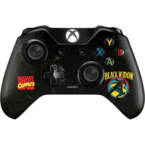 Marvel Classic Comics Black Widow Xbox One Controller Skin