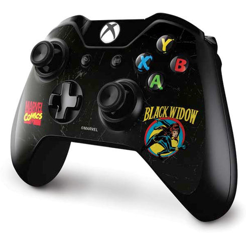 Marvel Classic Comics Black Widow Xbox One Controller Skin