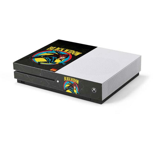 Marvel Classic Comics Black Widow Xbox One S Console Skin