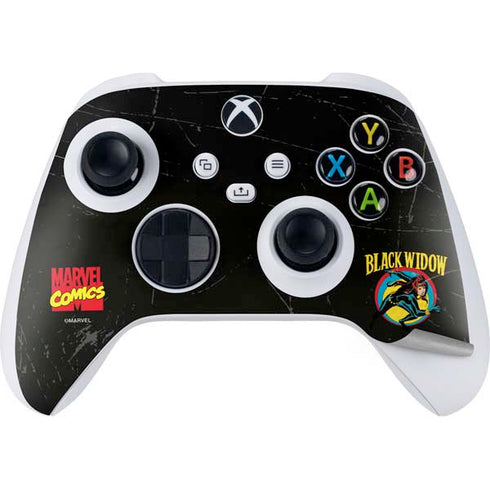 Marvel Classic Comics Black Widow Xbox Series S Bundle Skin