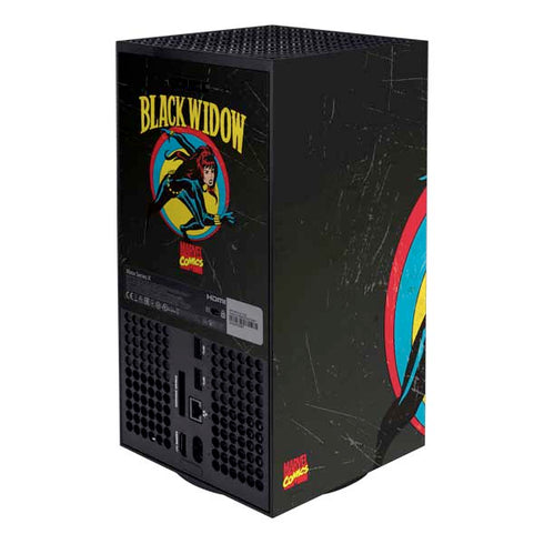 Marvel Classic Comics Black Widow Xbox Series X Bundle Skin