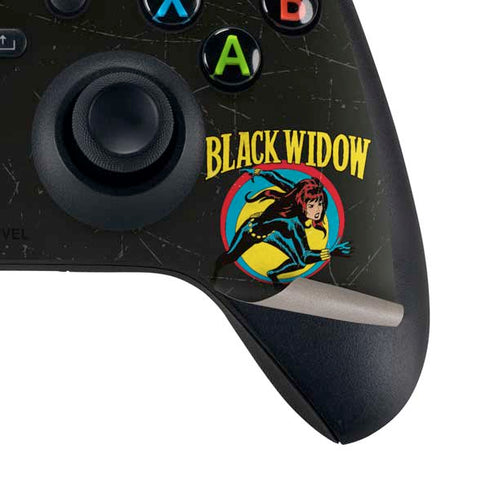 Marvel Classic Comics Black Widow Xbox Series X Controller Skin