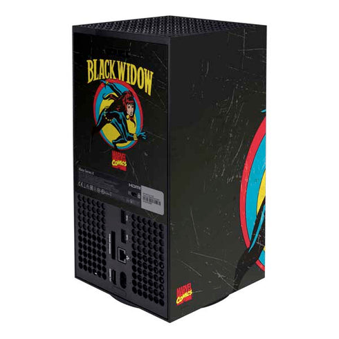 Marvel Classic Comics Black Widow XBox Series X Digital Edition Bundle Skin
