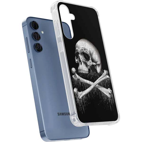 Alchemy Carta Blackbloods Bones Galaxy A55 5G Clear Case