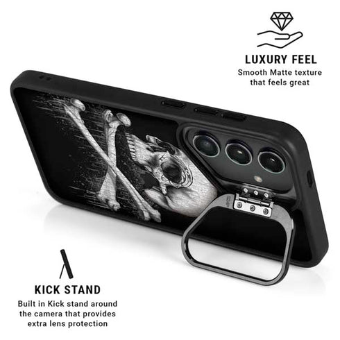 Alchemy Carta Blackbloods Bones Galaxy S24 FE Kickstand Case