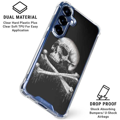 Alchemy Carta Blackbloods Bones Galaxy S25 Plus Clear Case