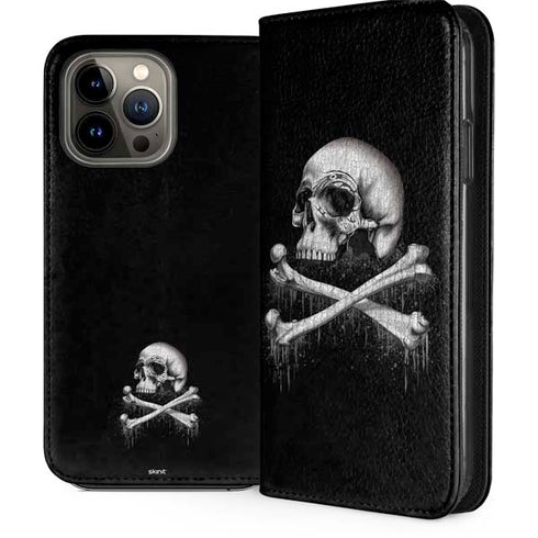 Alchemy Carta Blackbloods Bones iPhone 14 Pro Max Folio Case