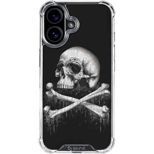 Alchemy Carta Blackbloods Bones iPhone 16 Plus Clear Case
