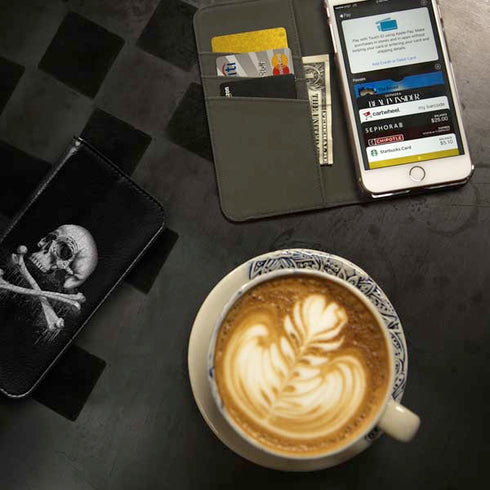 Alchemy Carta Blackbloods Bones iPhone 7 Folio Case