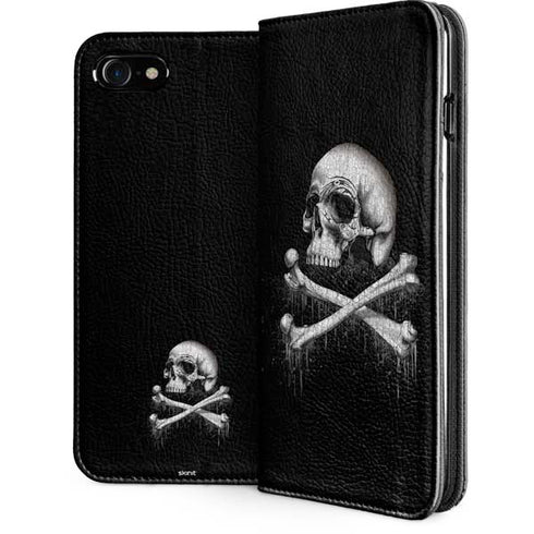 Alchemy Carta Blackbloods Bones iPhone SE (2nd & 3rd Gen) Folio Case