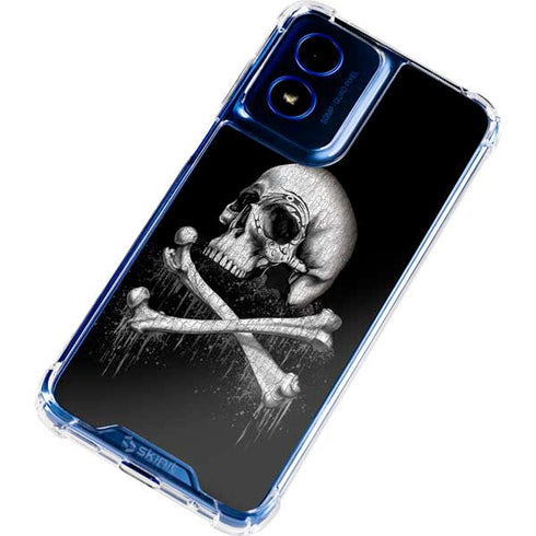 Alchemy Carta Blackbloods Bones Moto G Play 4G (2024) Clear Case
