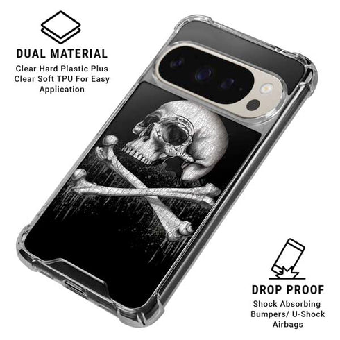 Alchemy Carta Blackbloods Bones Pixel 9/9 Pro Clear Case