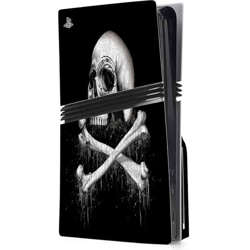 Alchemy Carta Blackbloods Bones PS5 Pro Disk Console Skin