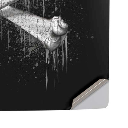 Alchemy Carta Blackbloods Bones PS5 Pro Disk Console Skin