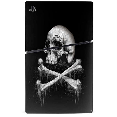 Alchemy Carta Blackbloods Bones PS5 Slim Digital Edition Console Skin