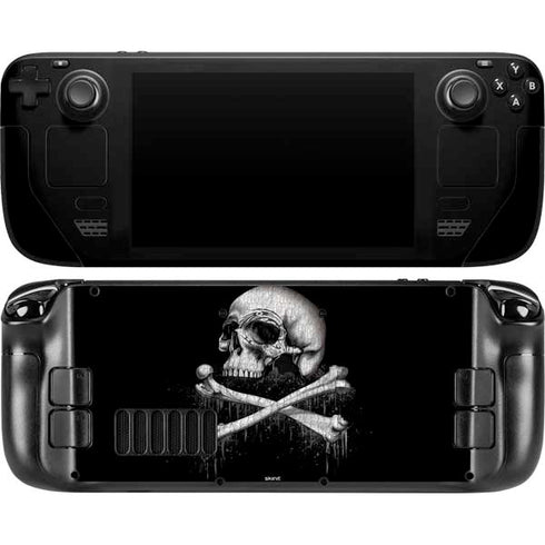 Alchemy Carta Blackbloods Bones Steam Deck Handheld Gaming Computer OLED Skin