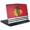 NHL Blackhawks Red Stripes Dell Alienware Skin