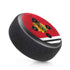 NHL Blackhawks Red Stripes Amazon Echo Dot Skin