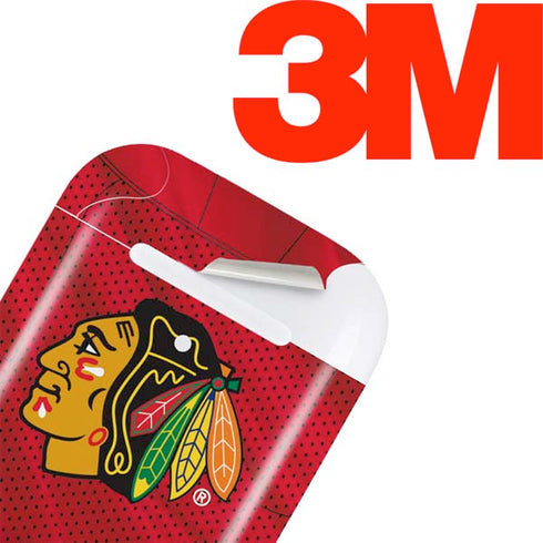 NHL Blackhawks Red Stripes Apple AirPods Skin