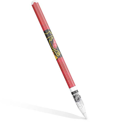 NHL Blackhawks Red Stripes Apple Pencil (2nd Gen 2019) Skin