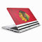NHL Blackhawks Red Stripes HP Elitebook Skin