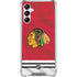 NHL Blackhawks Red Stripes Gabb Phone 4 Clear Case