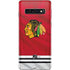 NHL Blackhawks Red Stripes Galaxy S10 Skin