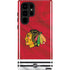 NHL Blackhawks Red Stripes Galaxy S25 Ultra Impact Case