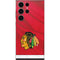 NHL Blackhawks Red Stripes Galaxy S25 Ultra Skin