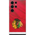 NHL Blackhawks Red Stripes Galaxy S25 Ultra Skin