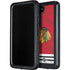 NHL Blackhawks Red Stripes Galaxy S24 Waterproof Case