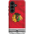 NHL Blackhawks Red Stripes Galaxy S26 Impact Case