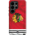 NHL Blackhawks Red Stripes Galaxy S26 Ultra Impact Case