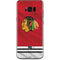 NHL Blackhawks Red Stripes Galaxy S8 Plus Skin