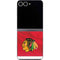 NHL Blackhawks Red Stripes Galaxy Z Flip6 Skin