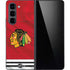 NHL Blackhawks Red Stripes Galaxy Z Fold5 5G Skin