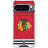 NHL Blackhawks Red Stripes Google Pixel 10 Pro XL Clear Case