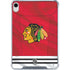 NHL Blackhawks Red Stripes iPad 11th Gen (2025) Clear Case