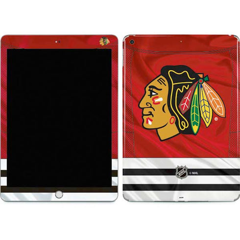 NHL Blackhawks Red Stripes Apple iPad Skin