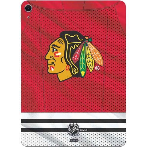 NHL Blackhawks Red Stripes Apple iPad Air Skin