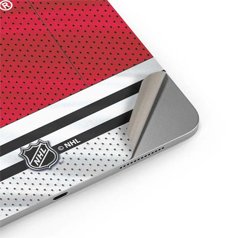 NHL Blackhawks Red Stripes Apple iPad Air Skin