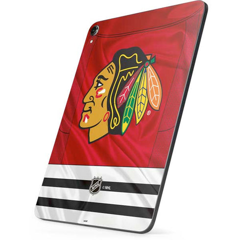 NHL Blackhawks Red Stripes Apple iPad Pro Skin