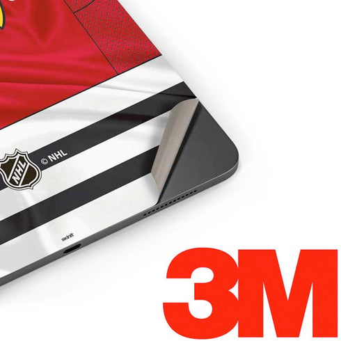 NHL Blackhawks Red Stripes Apple iPad Pro Skin