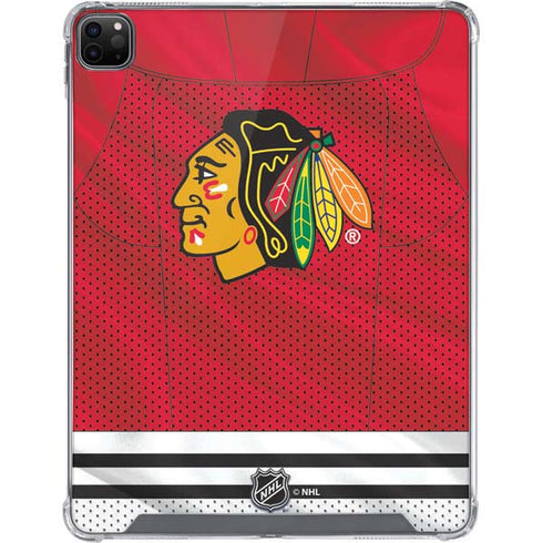 NHL Blackhawks Red Stripes iPad Cases