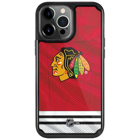NHL Blackhawks Red Stripes iPhone Cases