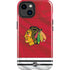 NHL Blackhawks Red Stripes iPhone 15 Impact Case